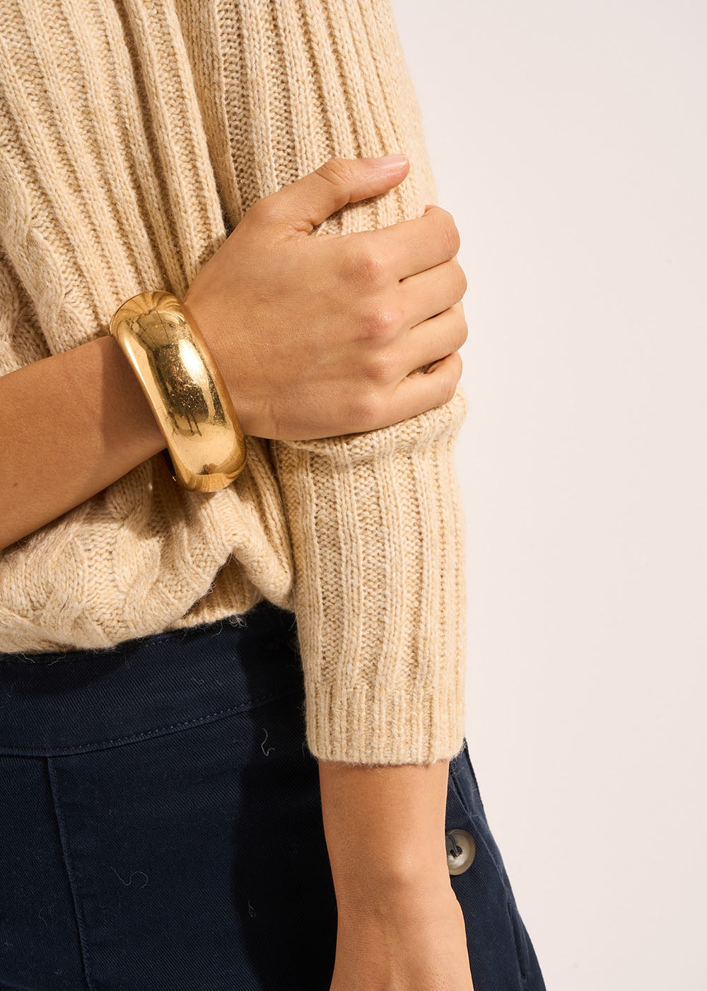 MORELLE Pull col rond torsadé - 4 - Sud Express - Sud Express