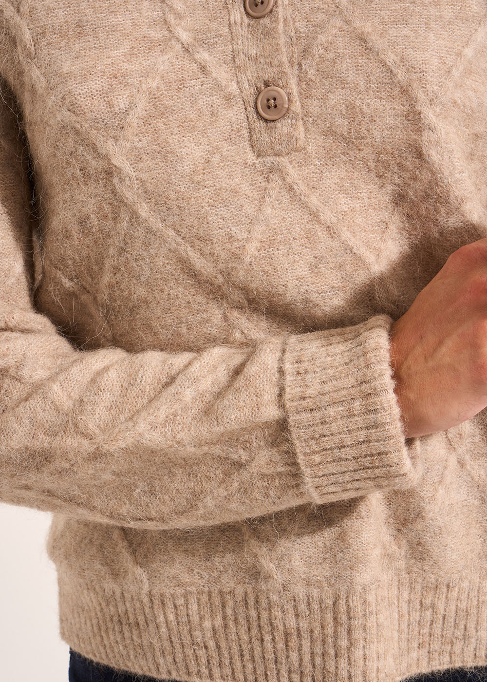 MAURICETTE Pull ample torsadé à col large - 4 - Sud Express - Sud Express