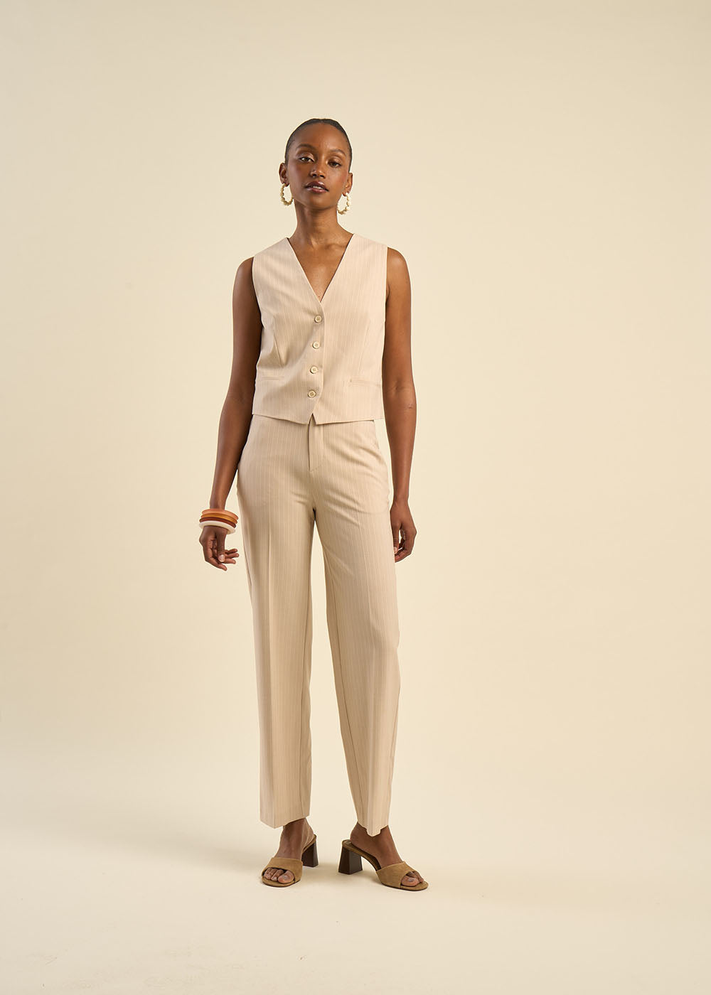 PILLY Pantalon jambe large - 1 - Sud Express - Sud Express