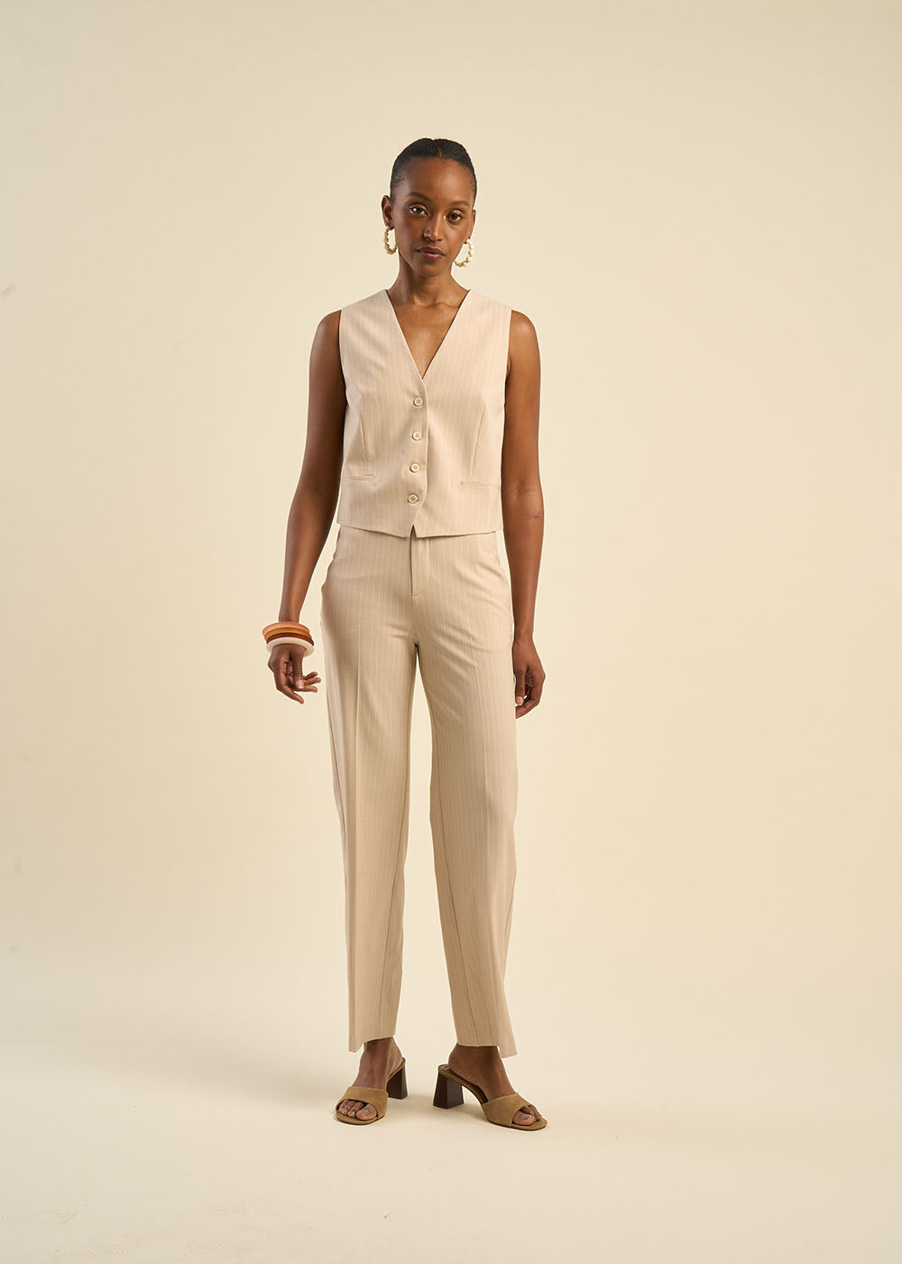 Pantalon jambe large - Sud Express - 5 - Sud Express