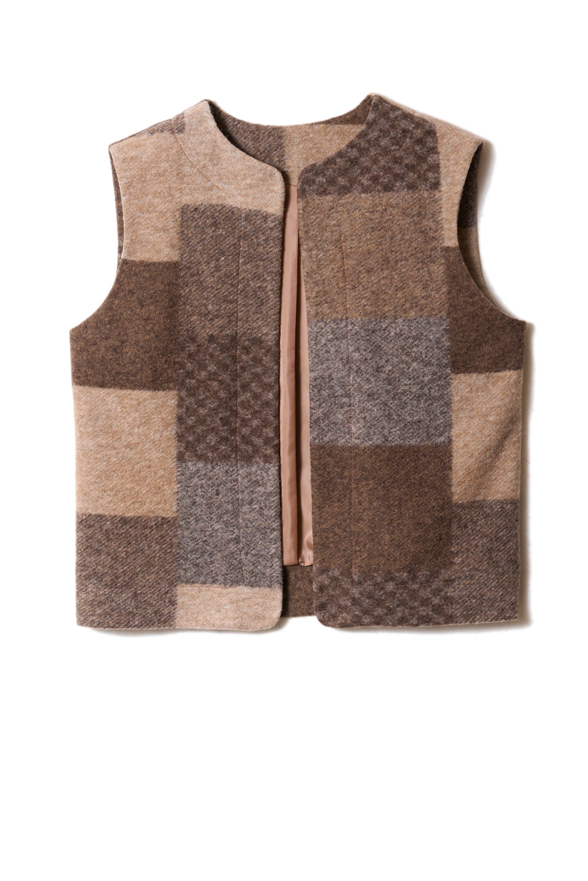Gilet sans manches motif patchwork - Sud Express - 6 - Sud Express