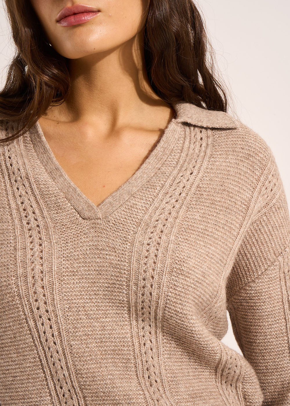 MALENOU Pull à col ouvert - 2 - Sud Express - Sud Express