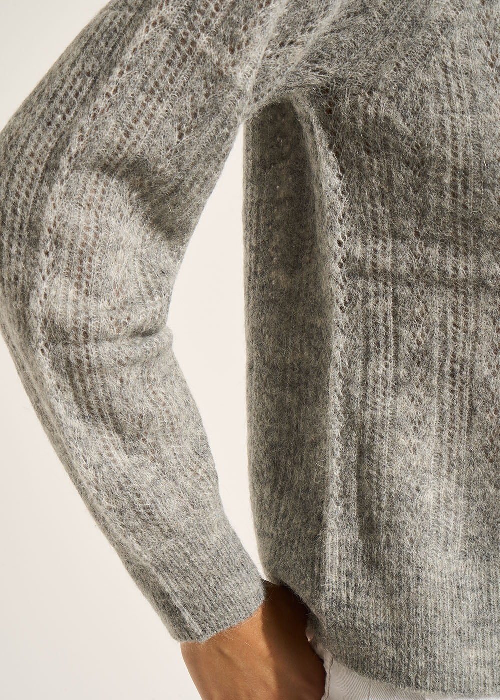 MALICIA Pull col rond avec manches raglan larges - 2 - Sud Express - Sud Express