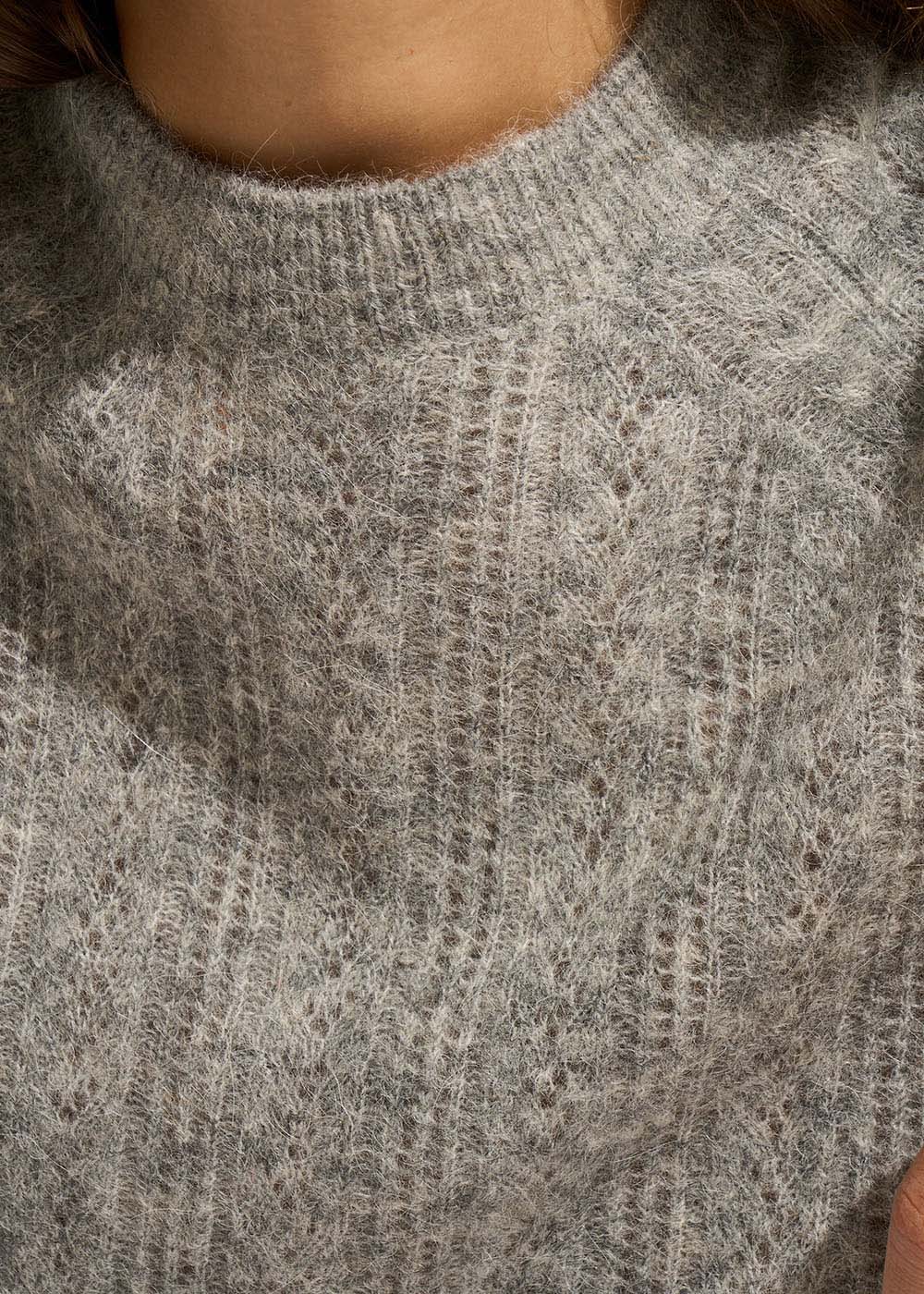 Pull col rond avec manches raglan larges - Sud Express - 7 - Sud Express