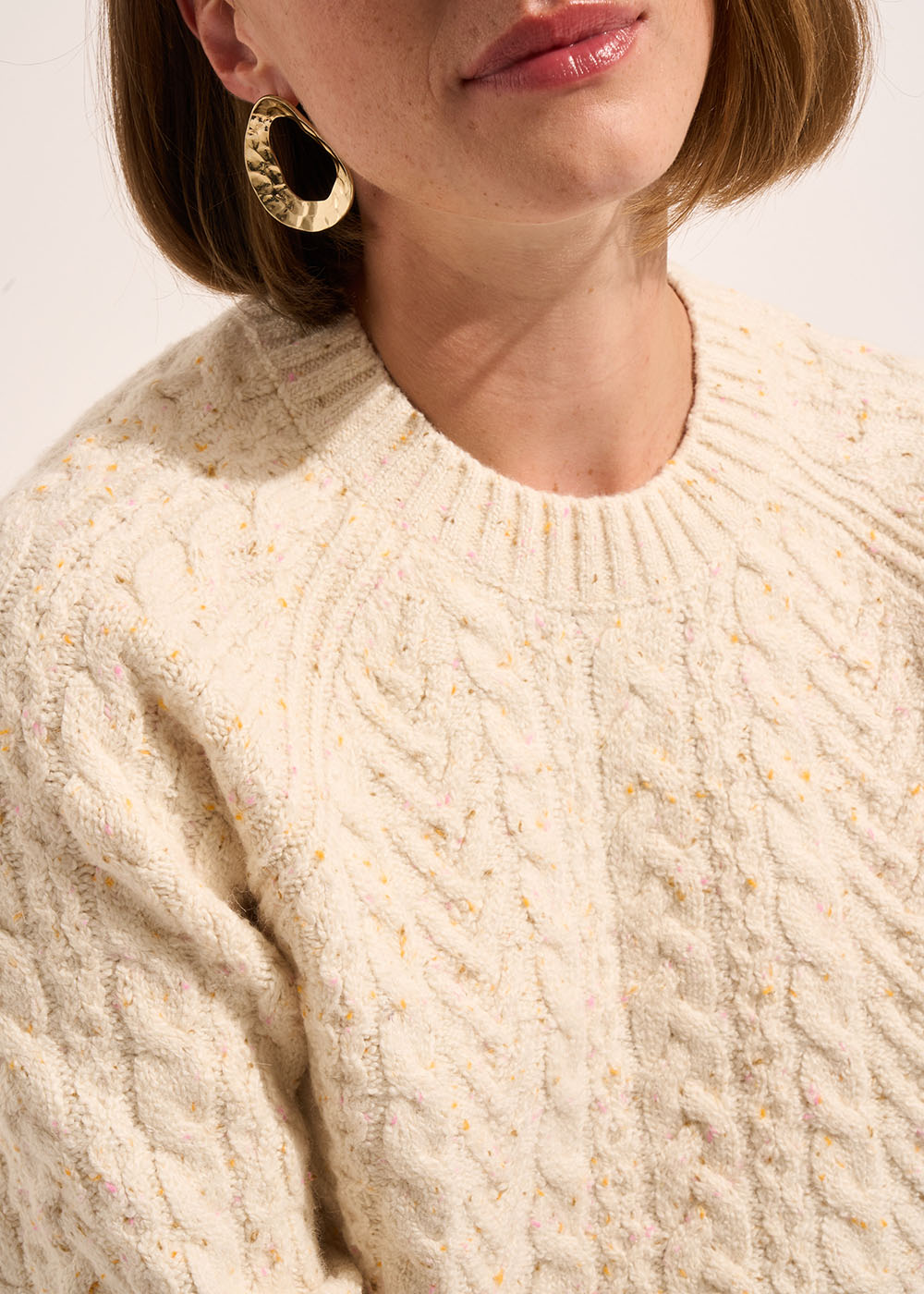 MOLDY Pull irlandais torsadé à maille épaisse - 2 - Sud Express - Sud Express