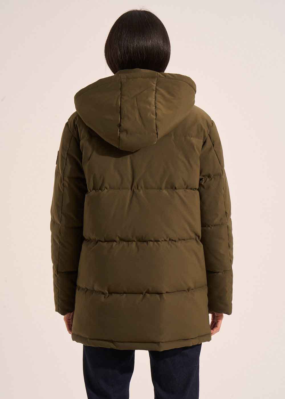 DORINE Doudoune irisée mi cuisse avec capuche amovible - 3 - Sud Express - Sud Express