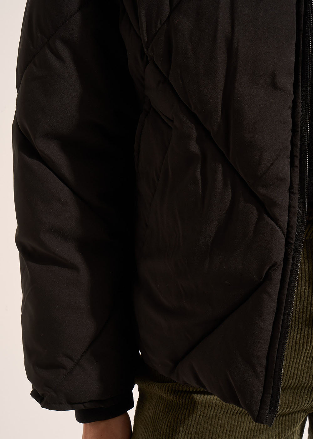 DALTY Doudoune ample matelassée losange à grand col - 4 - Sud Express - Sud Express