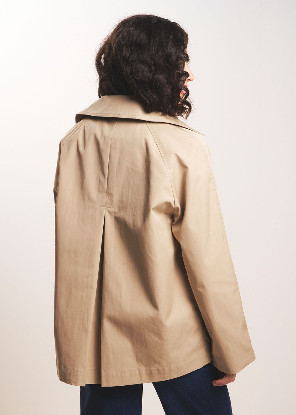 VOSTYLA Veste trench déperlante à manches raglan - 3 - Sud Express - Sud Express