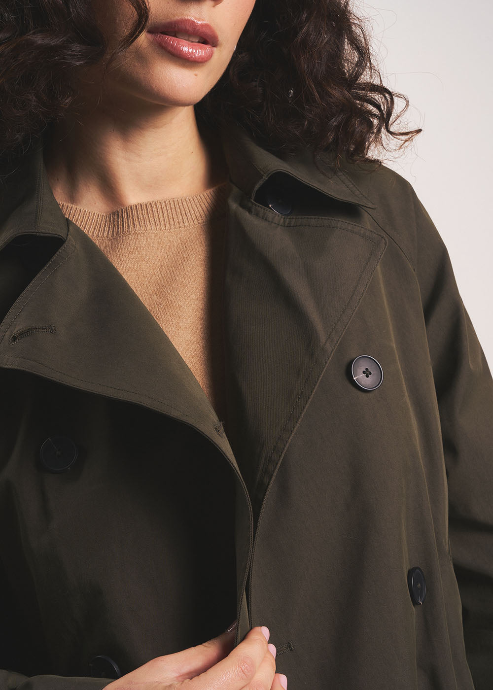 VOSTYLA Veste trench déperlante à manches raglan - 2 - Sud Express - Sud Express