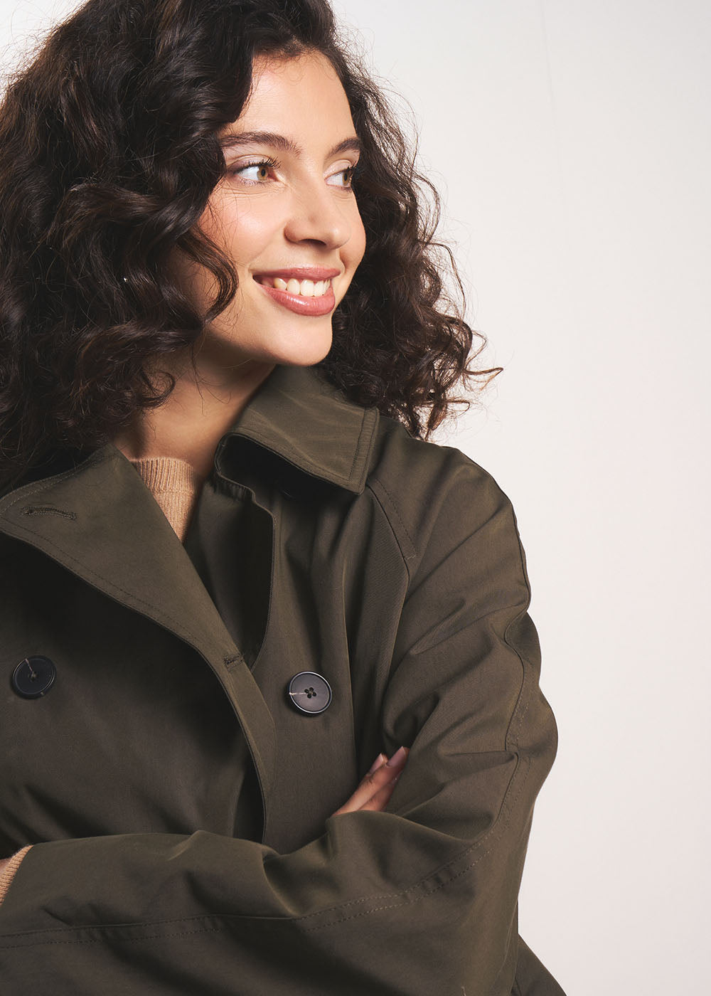 VOSTYLA Veste trench déperlante à manches raglan - 4 - Sud Express - Sud Express