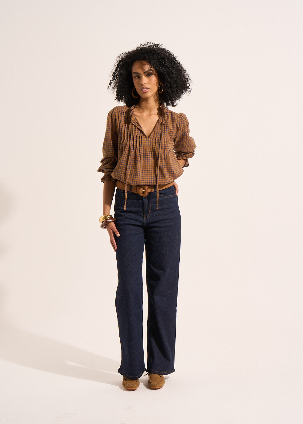 CARLA Jean large taille haute - 1 - Sud Express - Sud Express