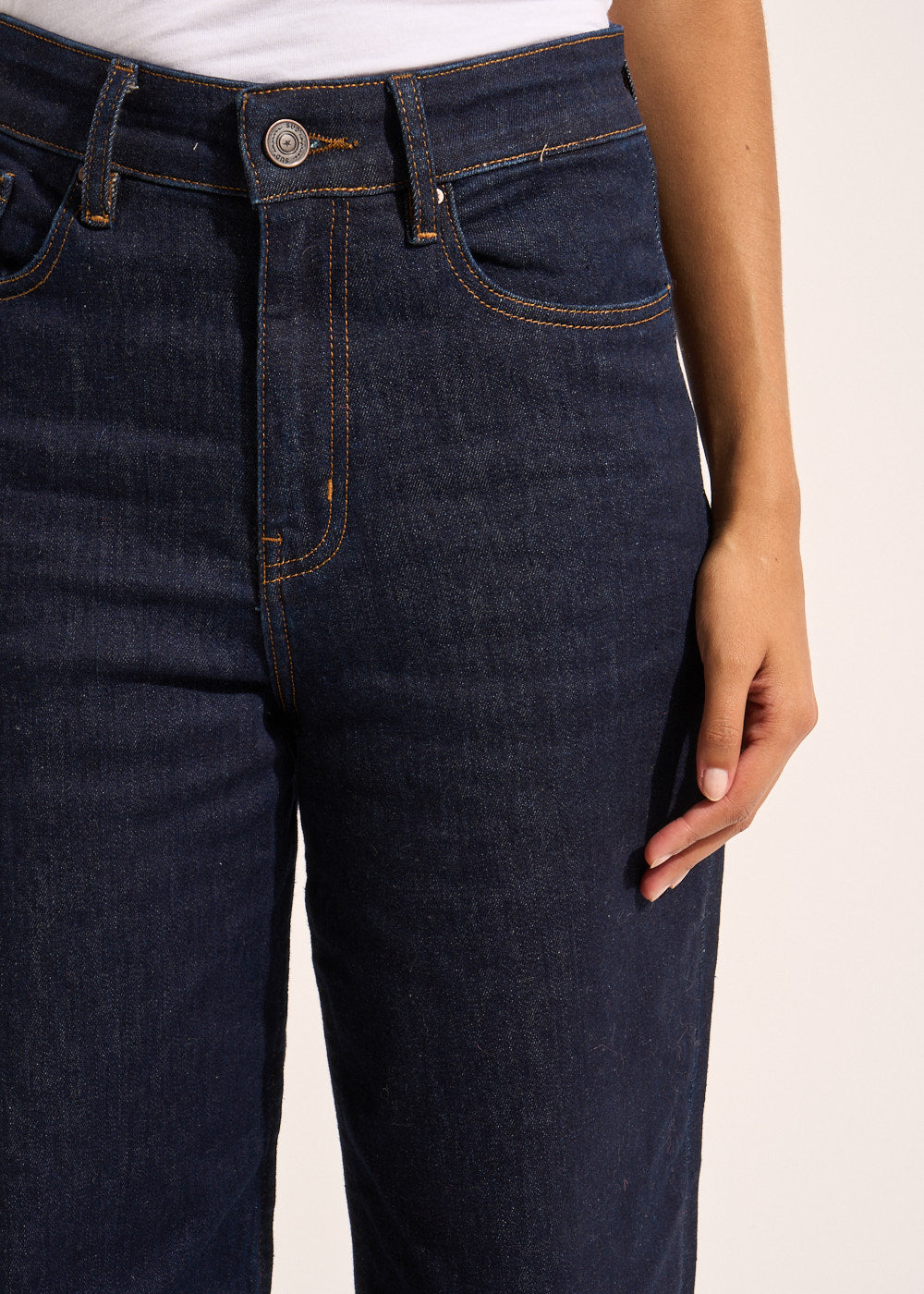 Jean large taille haute - Sud Express - 5 - Sud Express