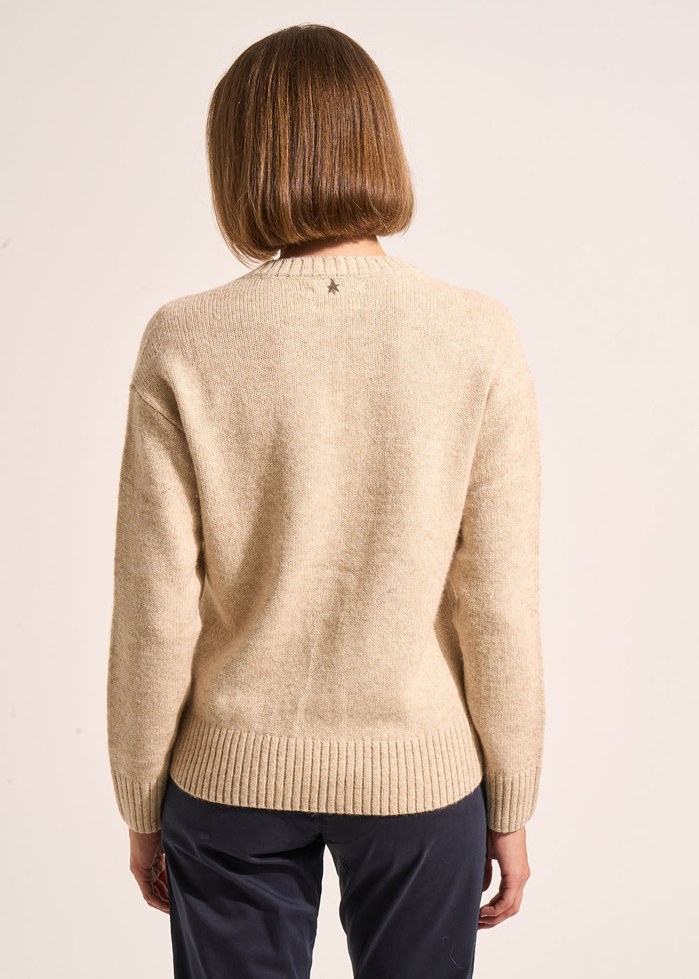 MILANO Pull col tunisien à manches larges - 3 - Sud Express - Sud Express