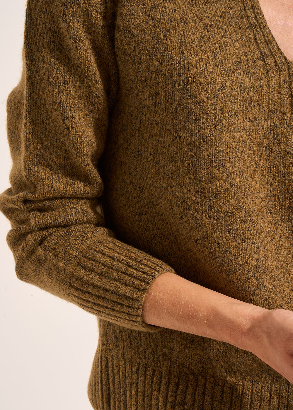 MILANO Pull col tunisien à manches larges - 4 - Sud Express - Sud Express