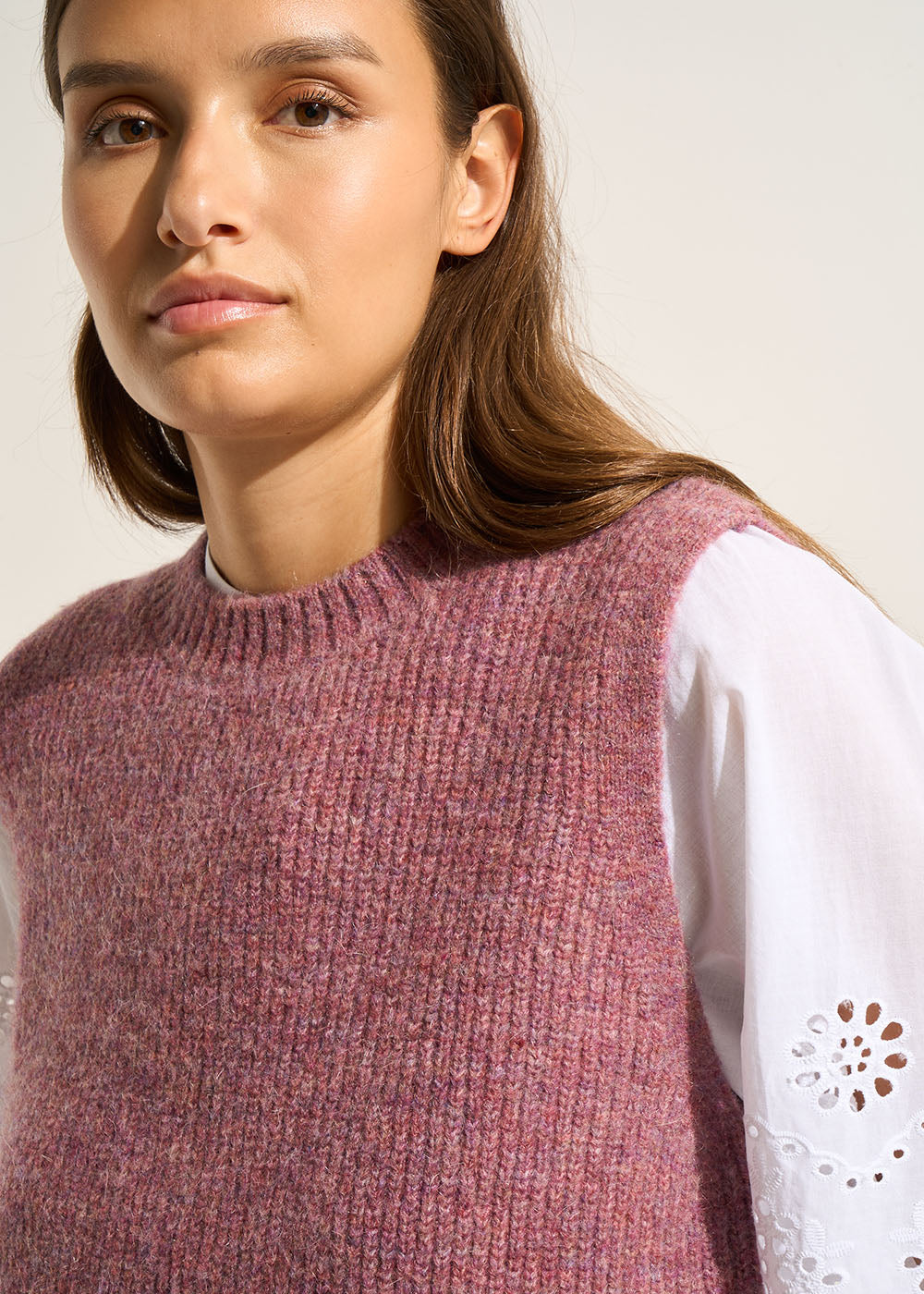 MILUSY Pull sans manche à col rond - 2 - Sud Express - Sud Express