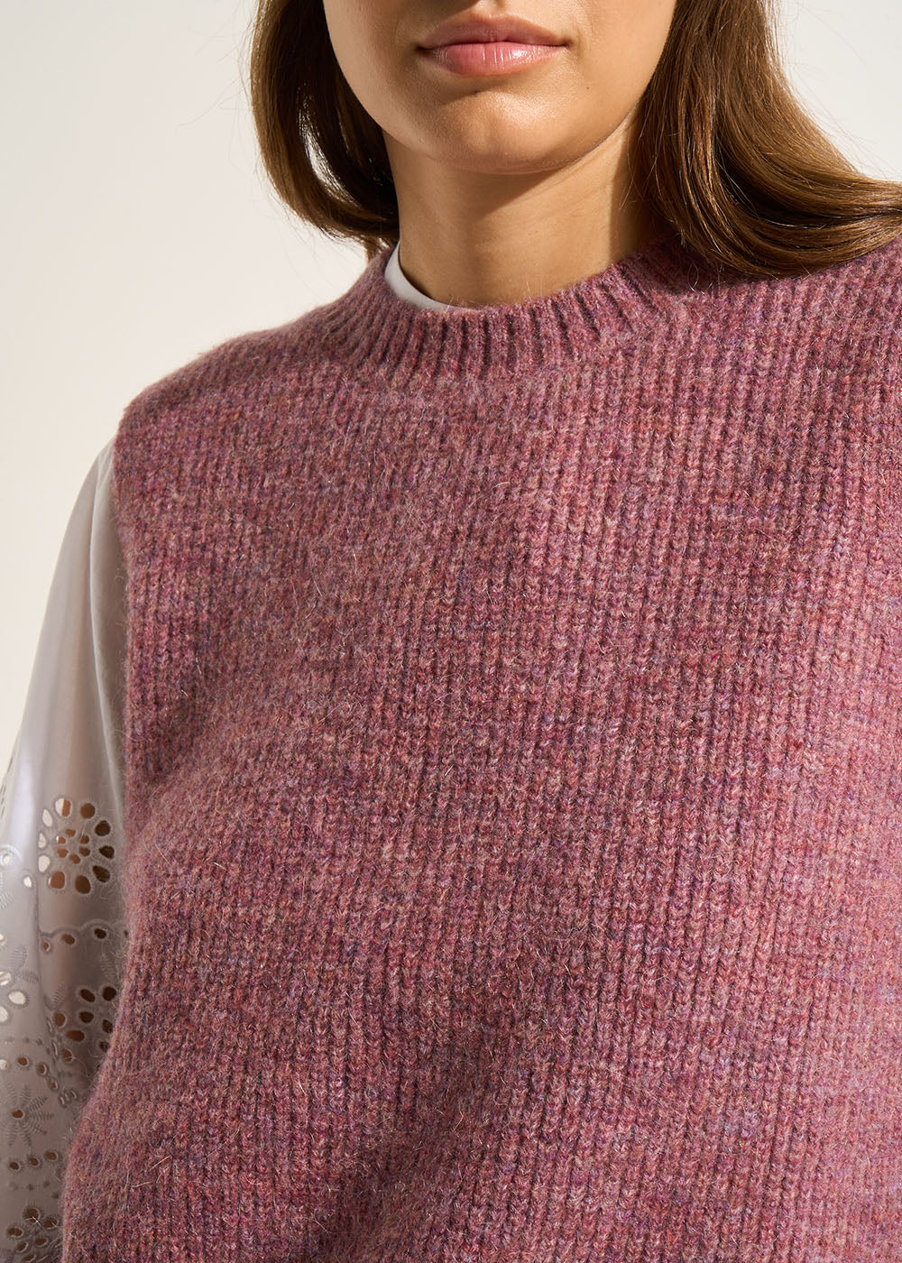 MILUSY Pull sans manche à col rond - 4 - Sud Express - Sud Express