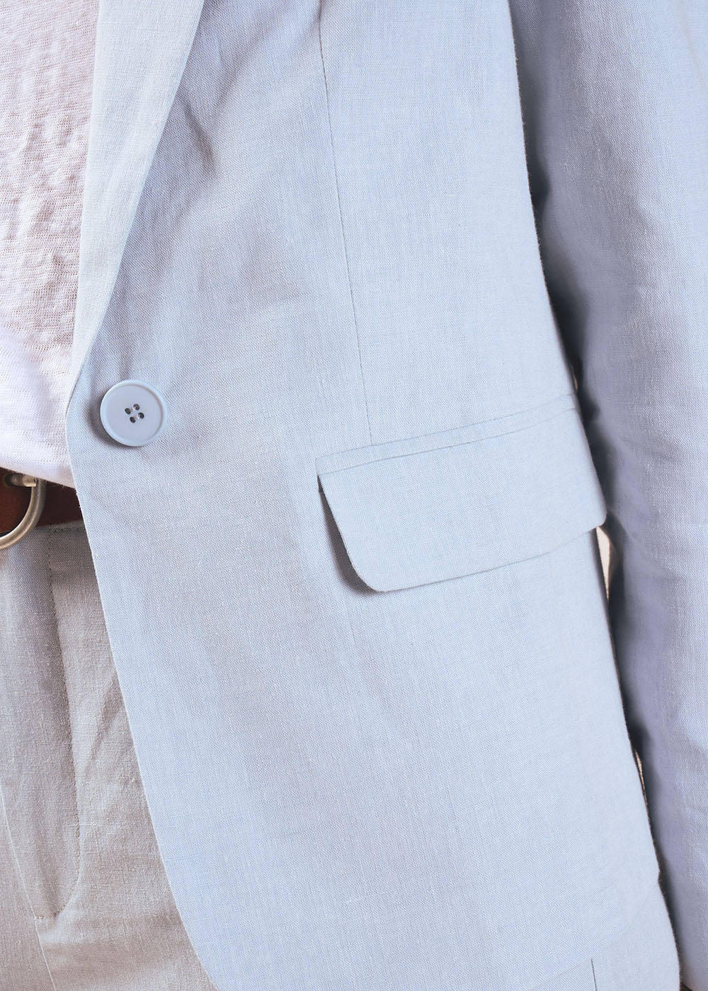 VERTIGE  Veste tailleur courte en fibres naturelles - 2 - Sud Express - Sud Express