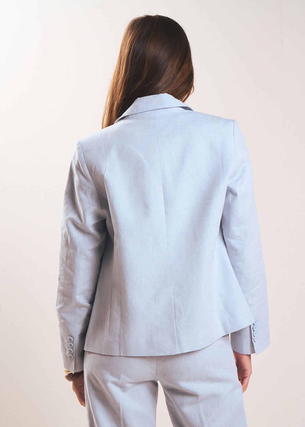 VERTIGE  Veste tailleur courte en fibres naturelles - 3 - Sud Express - Sud Express