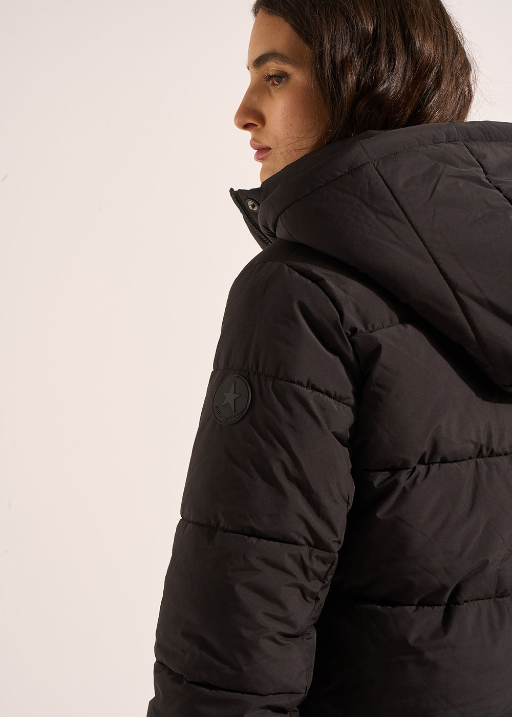 Doudoune longue irisée déperlante avec capuche - Sud Express - 6 - Sud Express