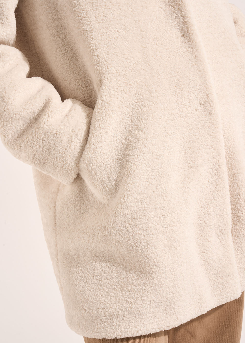 Manteau fausse fourrure - Sud Express - 5 - Sud Express