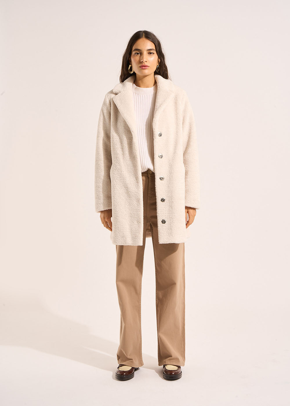 Manteau fausse fourrure - Sud Express - 7 - Sud Express