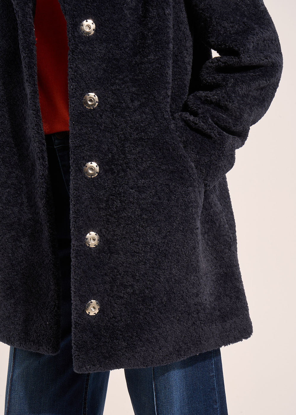 Manteau fausse fourrure - Sud Express - 5 - Sud Express