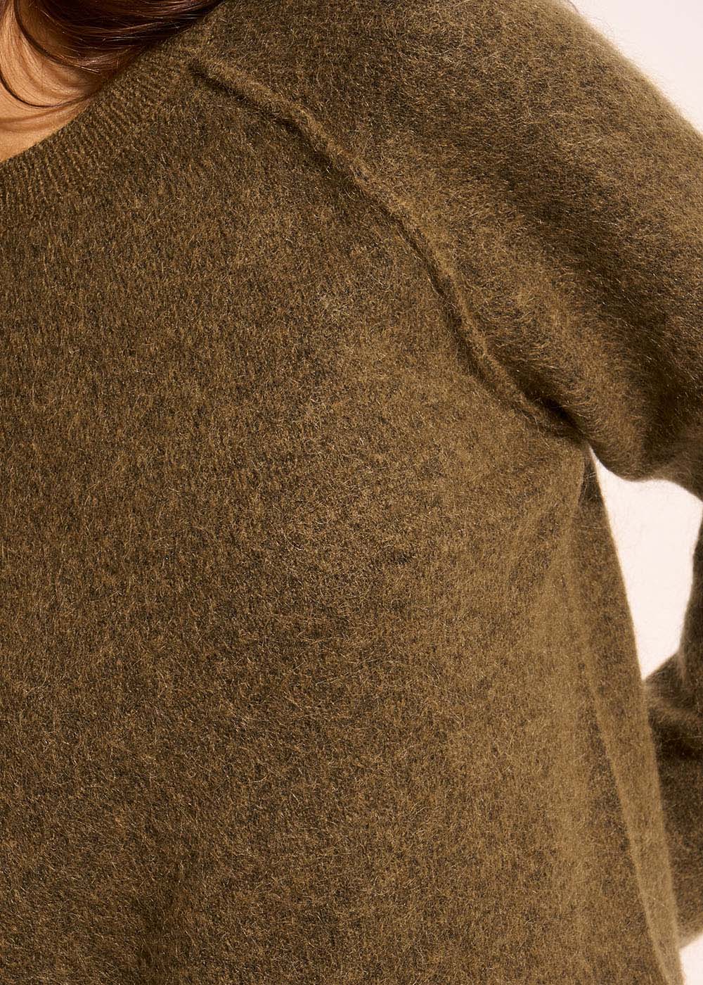 MIGUEL Pull en mohair col rond - 2 - Sud Express - Sud Express