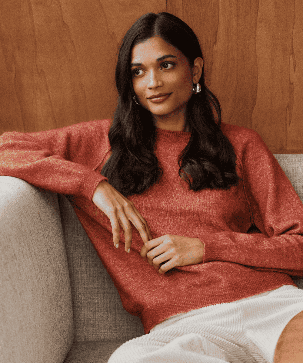 MIGUEL Pull en mohair col rond - 1 - Sud Express - Sud Express