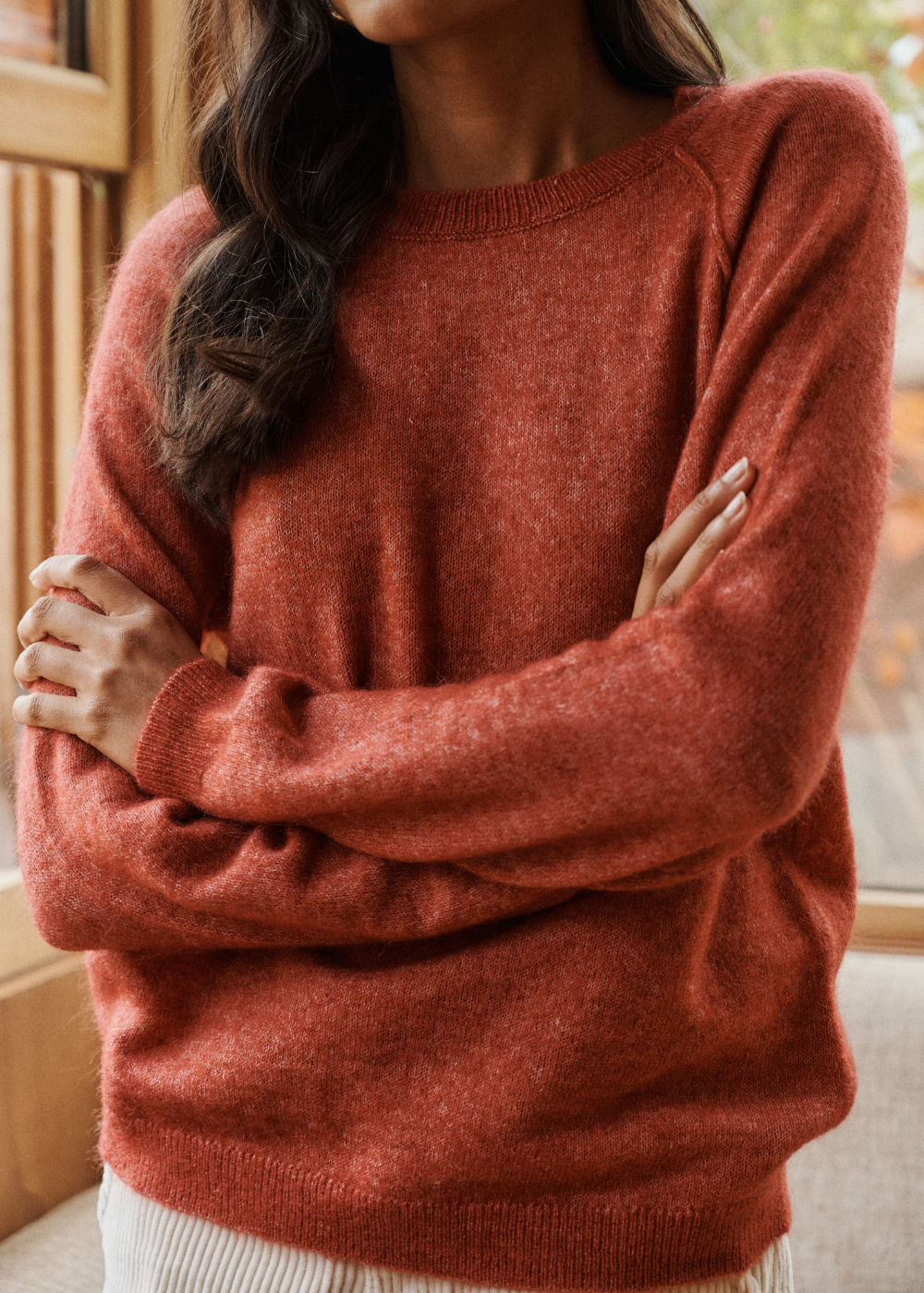 MIGUEL Pull en mohair col rond - 2 - Sud Express - Sud Express