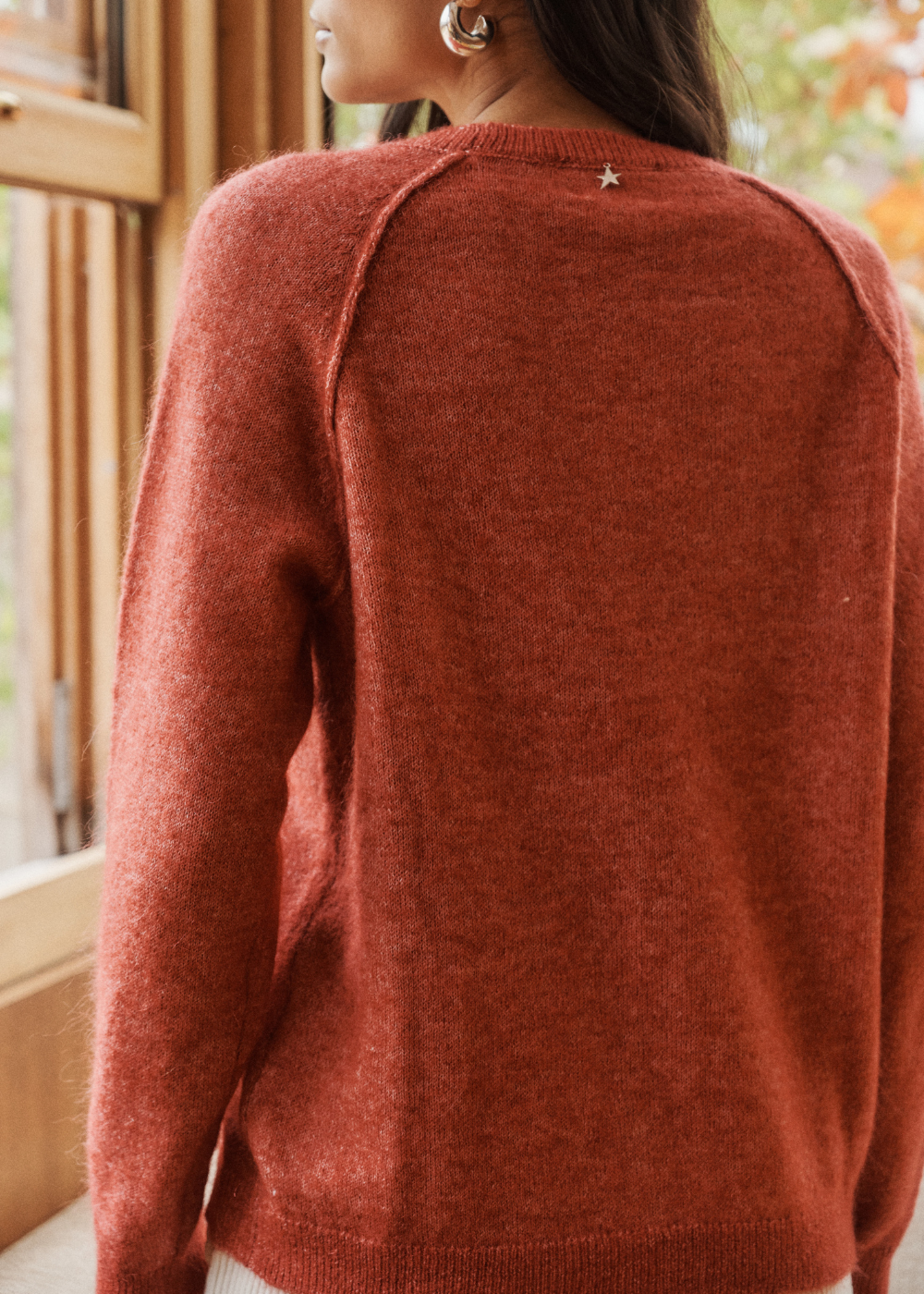 MIGUEL Pull en mohair col rond - 3 - Sud Express - Sud Express