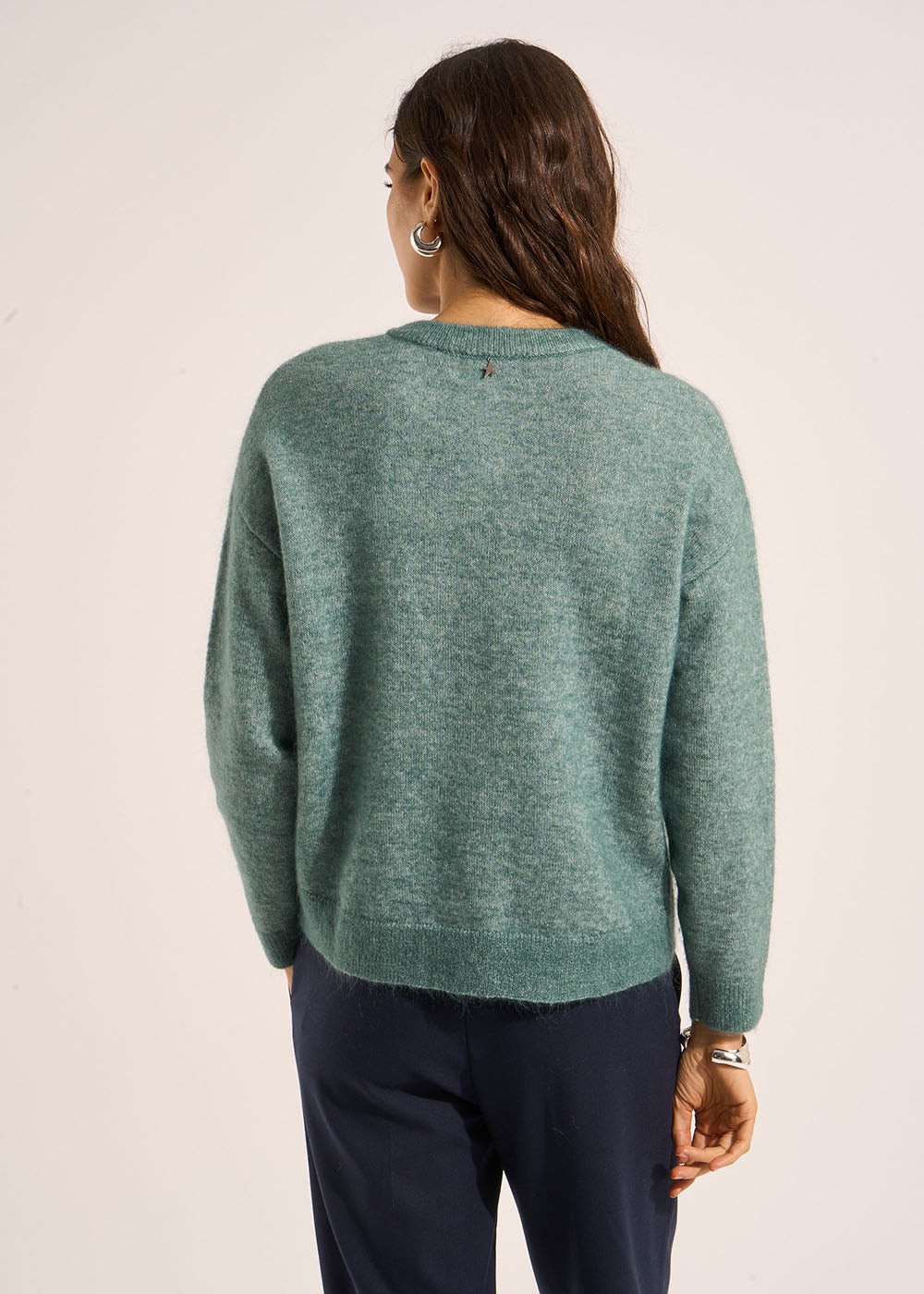 GARICAN Gilet cardigan ample à col rond - 3 - Sud Express - Sud Express