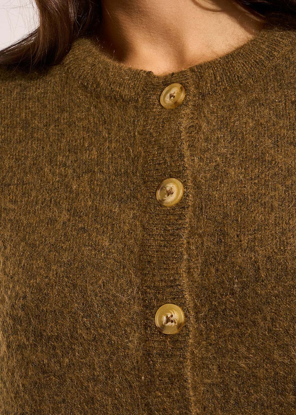 GARICAN Gilet cardigan ample à col rond - 2 - Sud Express - Sud Express