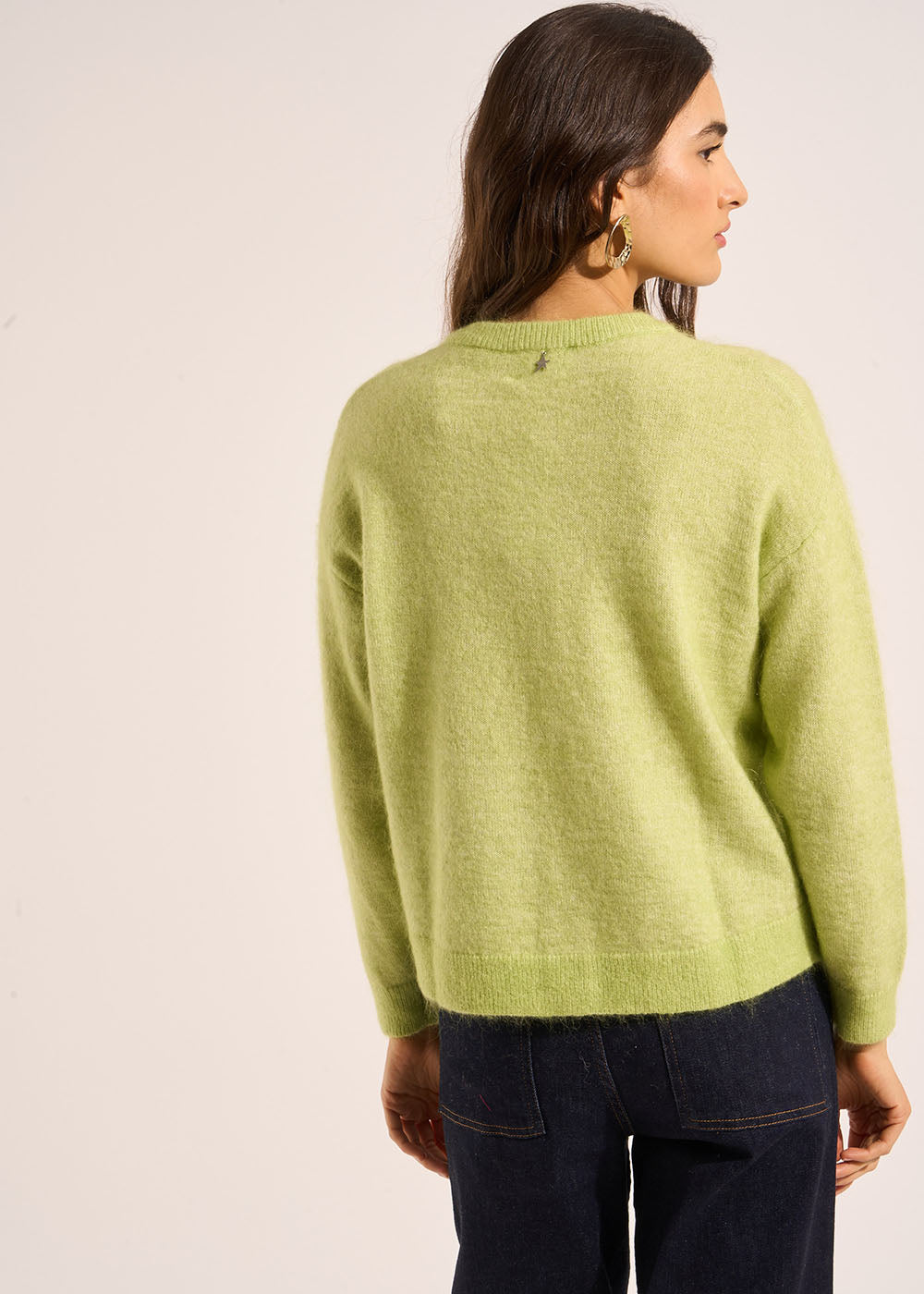 GARICAN Gilet cardigan ample à col rond - 3 - Sud Express - Sud Express