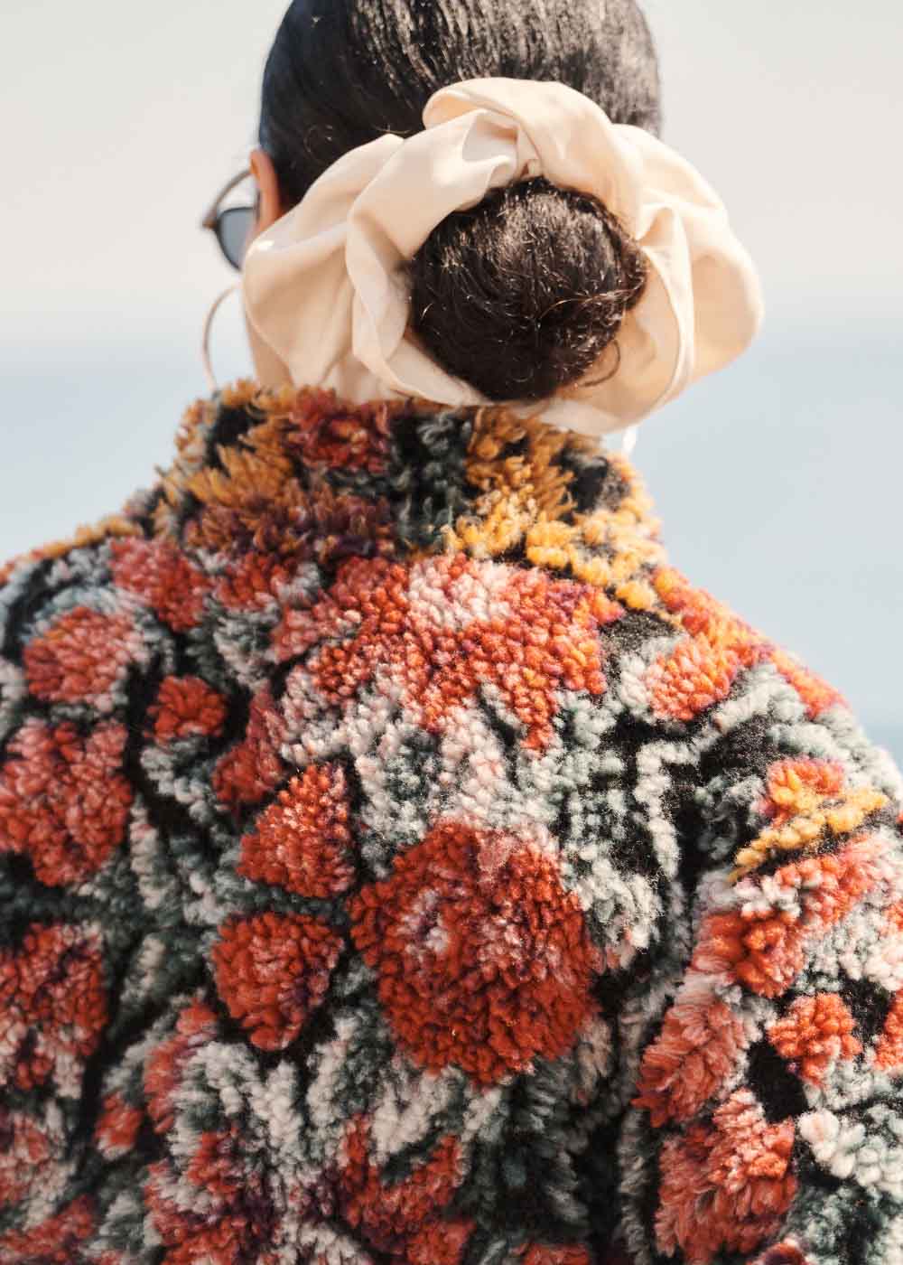 VAMALA Manteau fausse fourrure imprimée à motifs avec col cygne - 2 - Sud Express - Sud Express