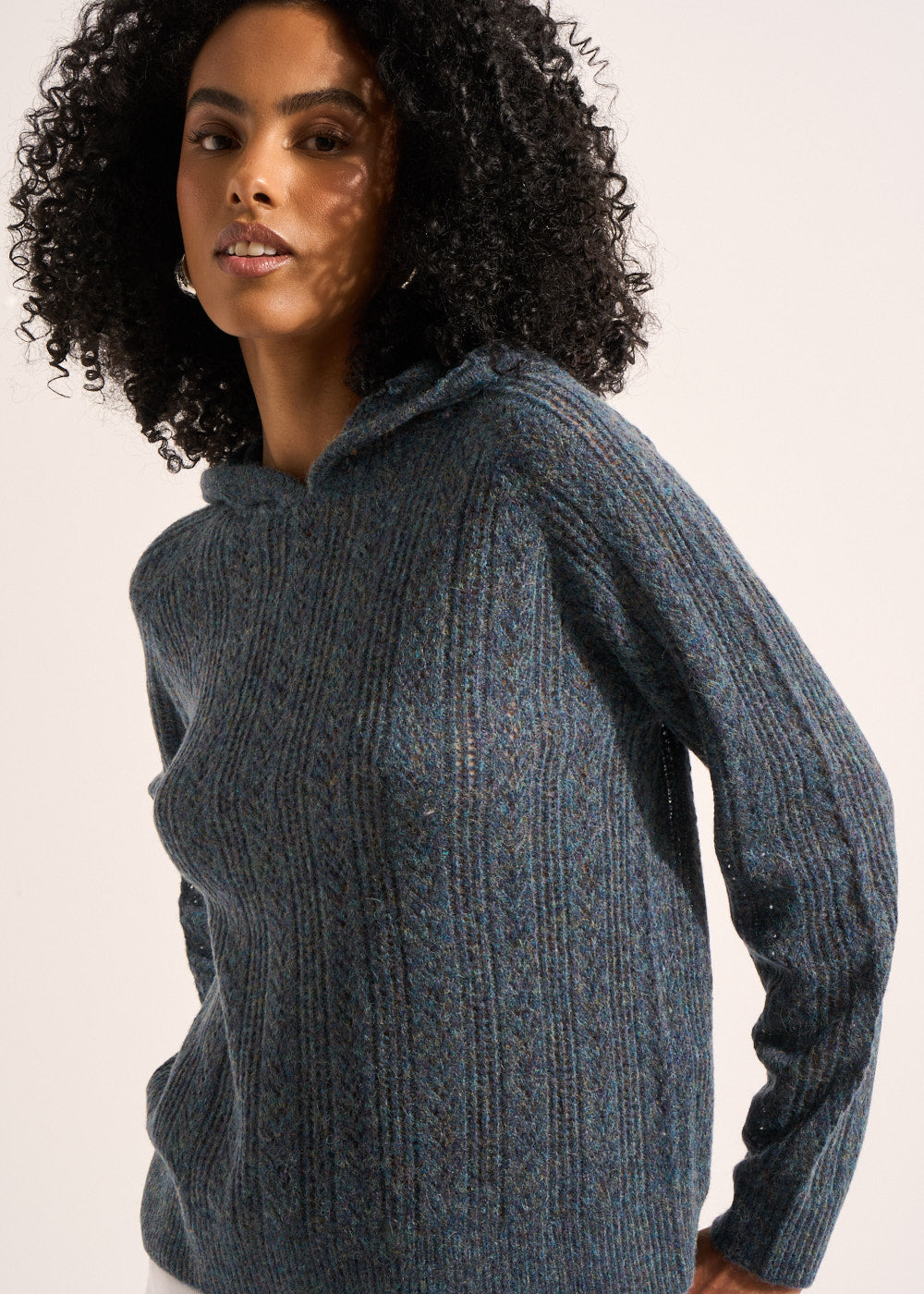 MASHAPOU Pull ample à capuche - 1 - Sud Express - Sud Express