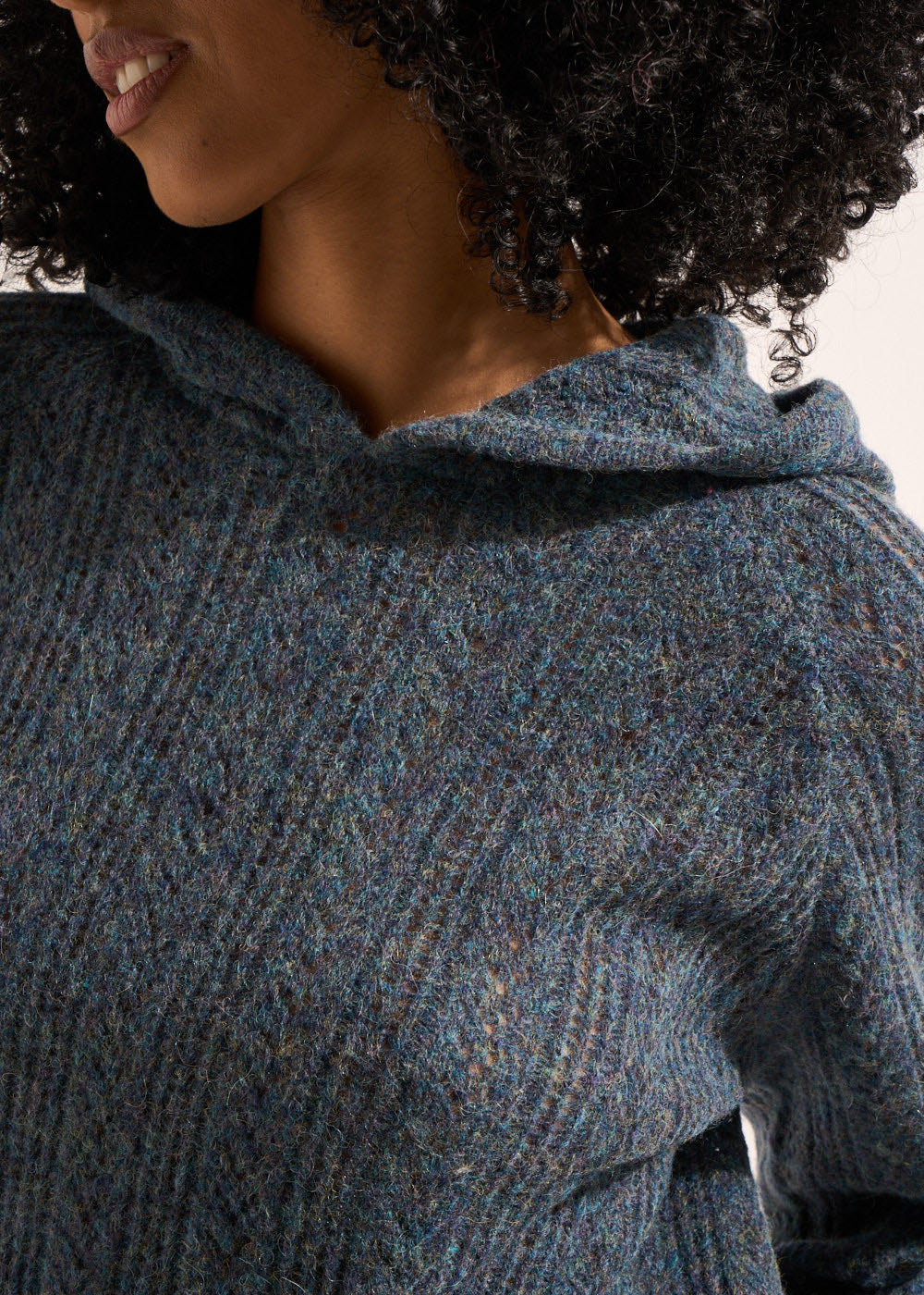 MASHAPOU Pull ample à capuche - 2 - Sud Express - Sud Express