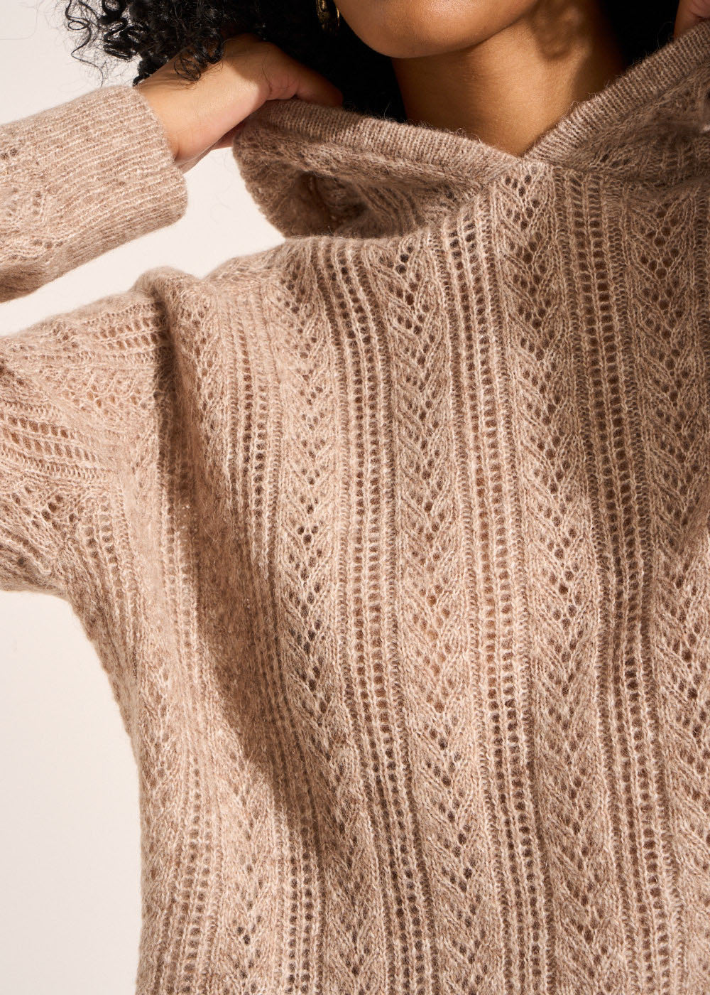 MASHAPOU Pull ample à capuche - 4 - Sud Express - Sud Express