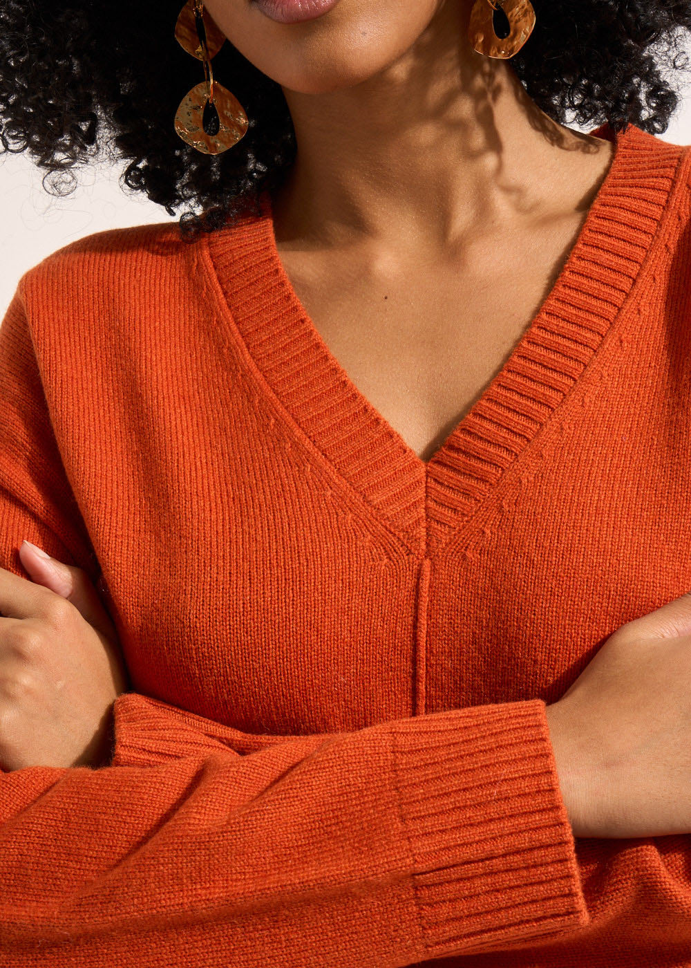 MASY Pull col V en laine - 4 - Sud Express - Sud Express