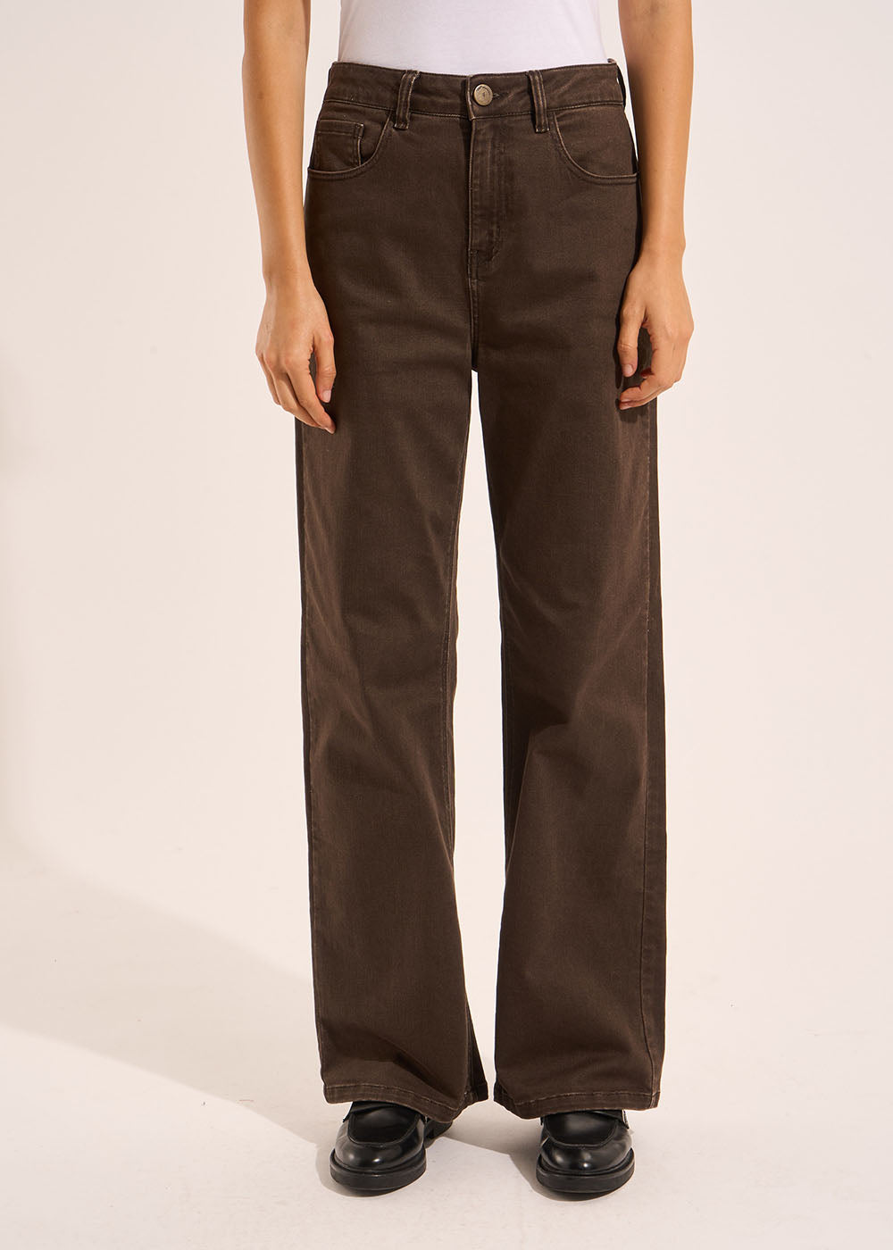 PAKI Pantalon chocolat - 2 - Sud Express - Sud Express