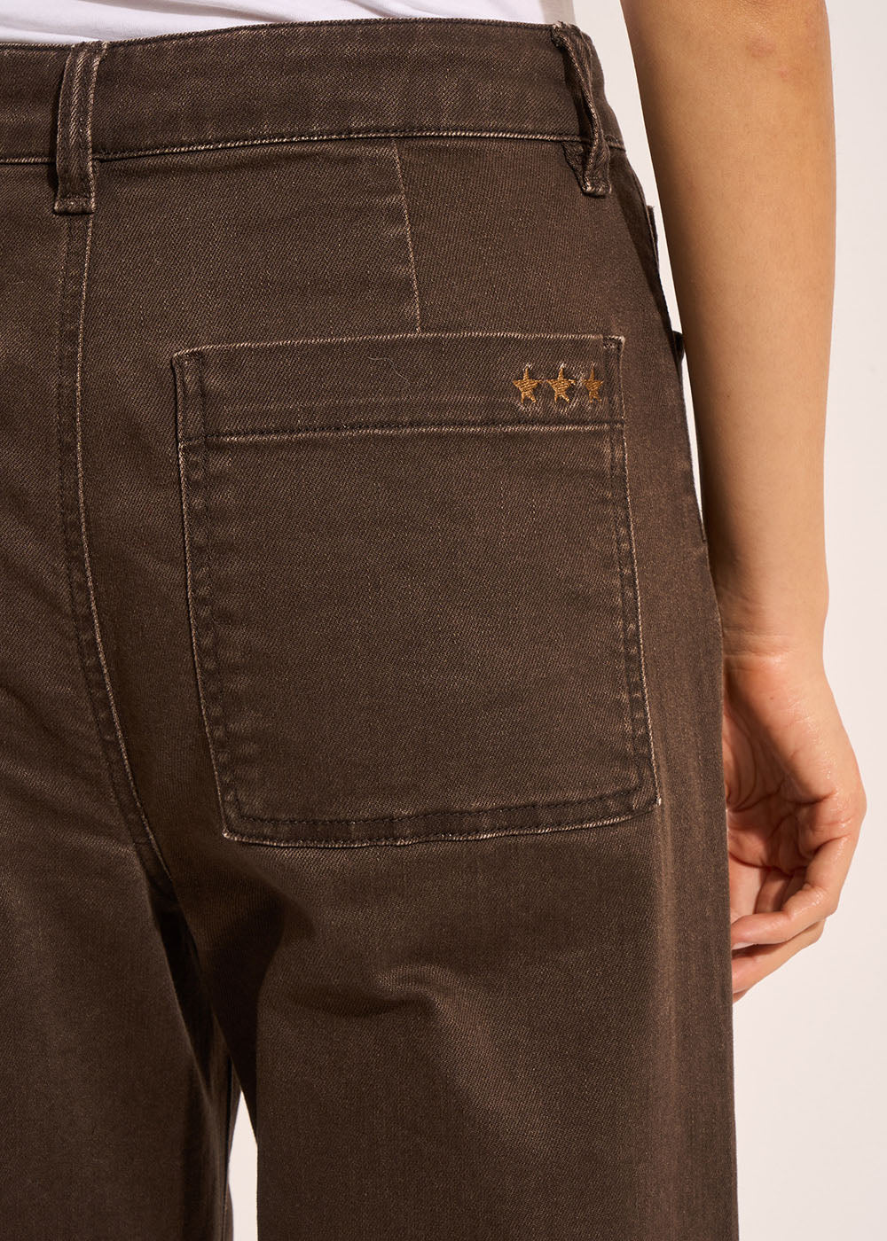 Pantalon chocolat - Sud Express - 5 - Sud Express