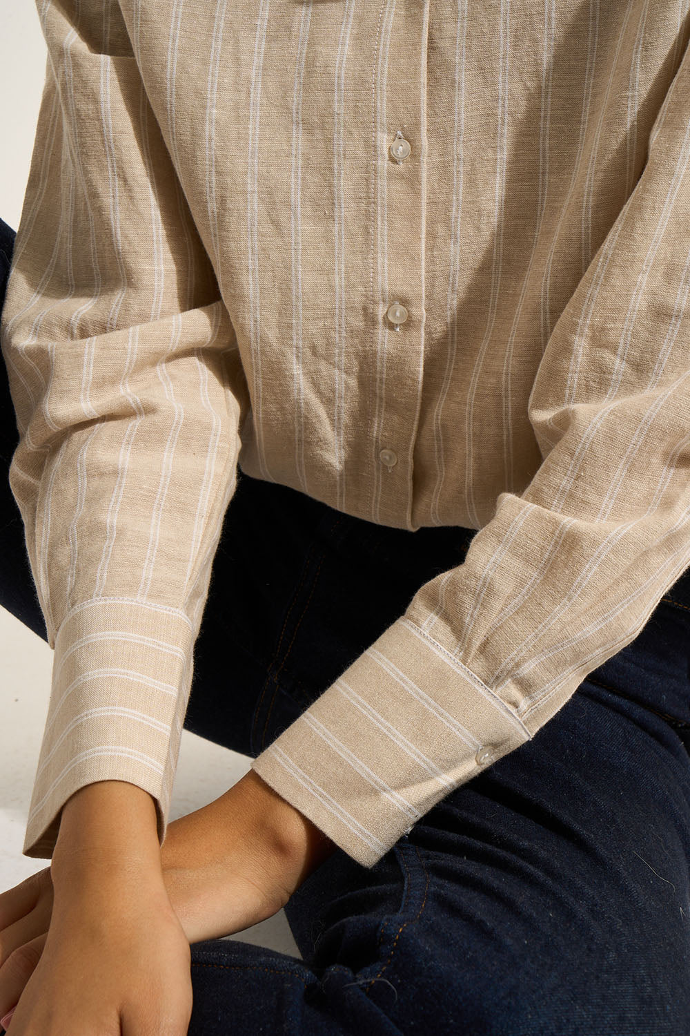 Chemise coupe droite à rayures - Sud Express - 5 - Sud Express