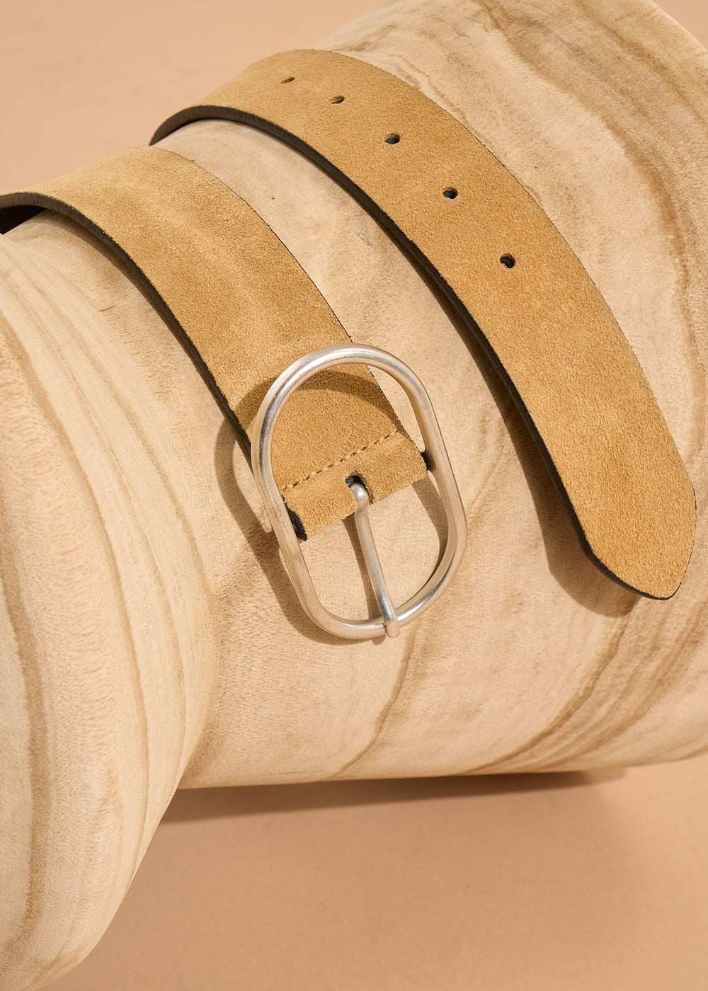 CHRISTINE Ceinture en cuir avec une boucle ovale - 2 - Sud Express - Sud Express