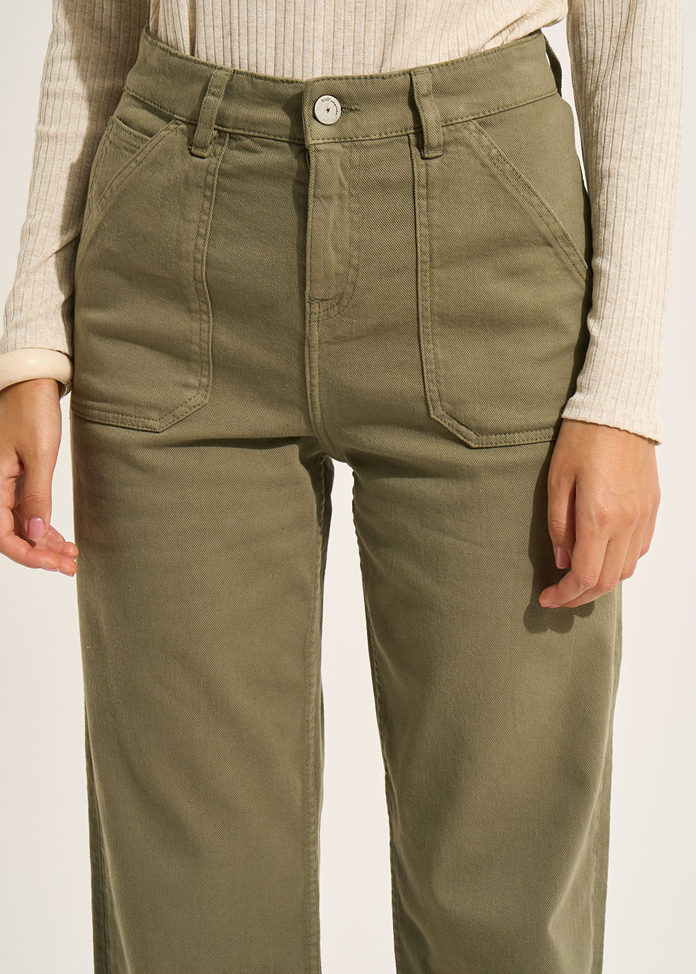 PARLIAMI Pantalon coupe large en coton - 2 - Sud Express - Sud Express