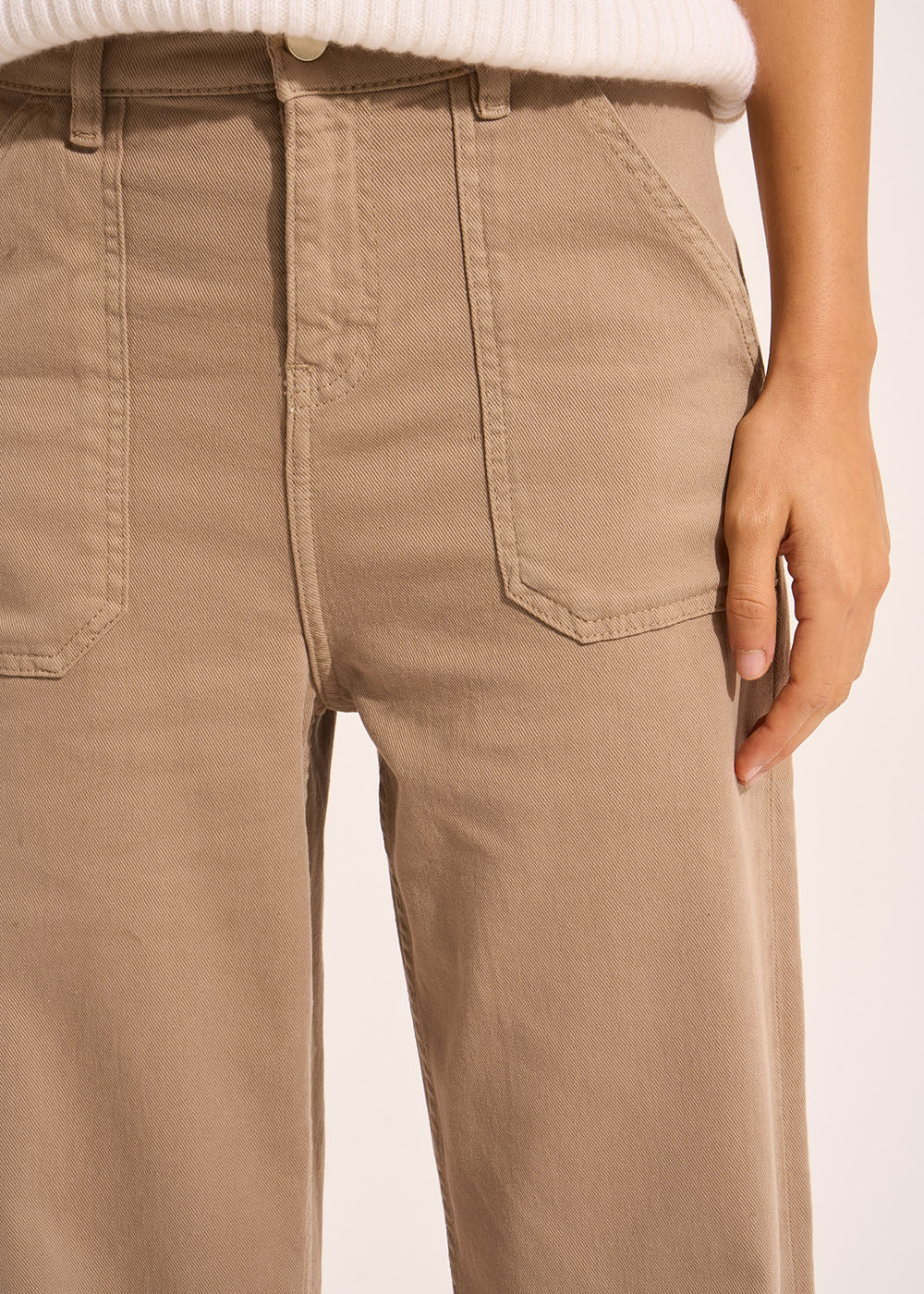 PARLIAMI Pantalon coupe large en coton - 4 - Sud Express - Sud Express