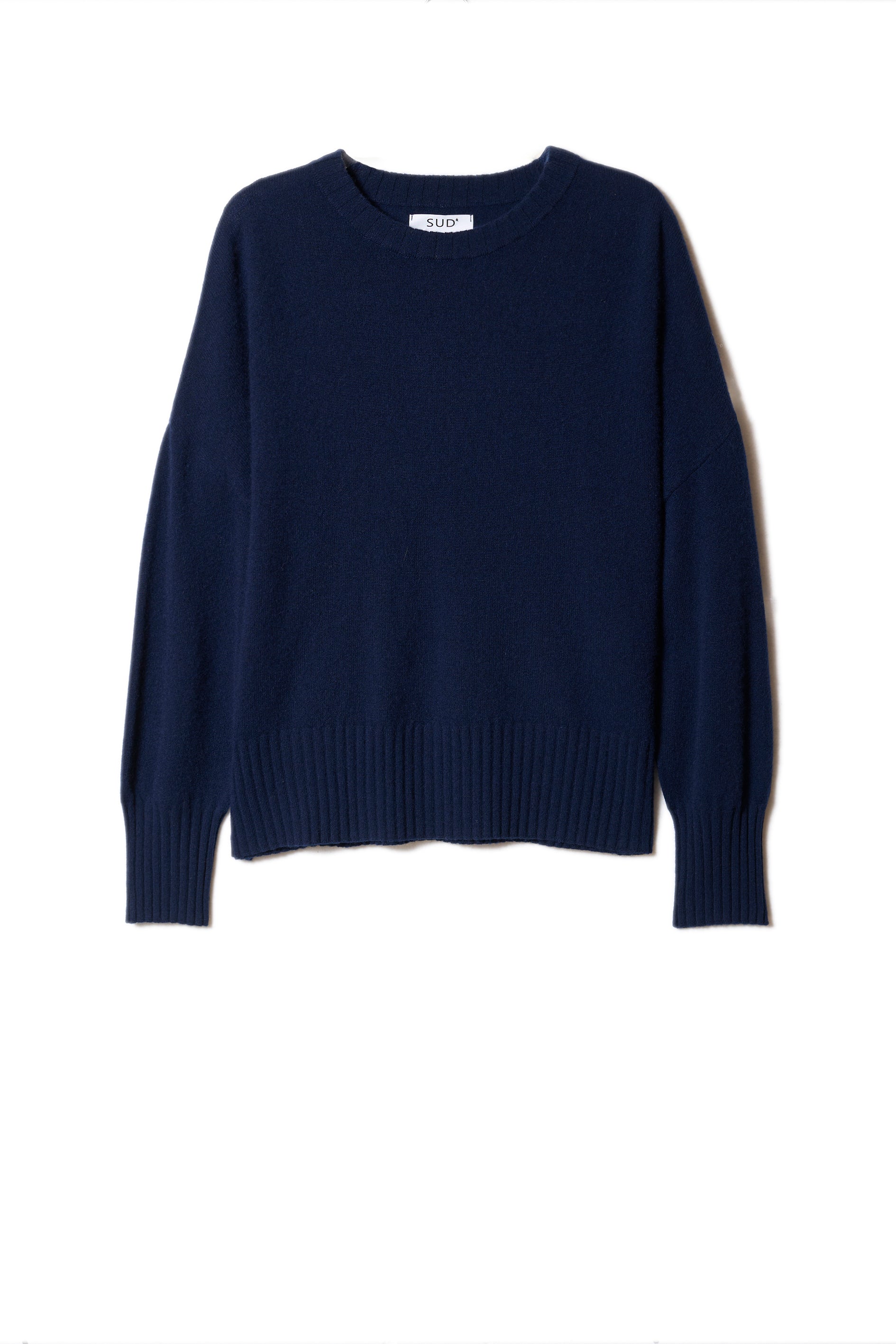 Pull en cachemire col rond à manches longues - Sud Express - 6 - Sud Express