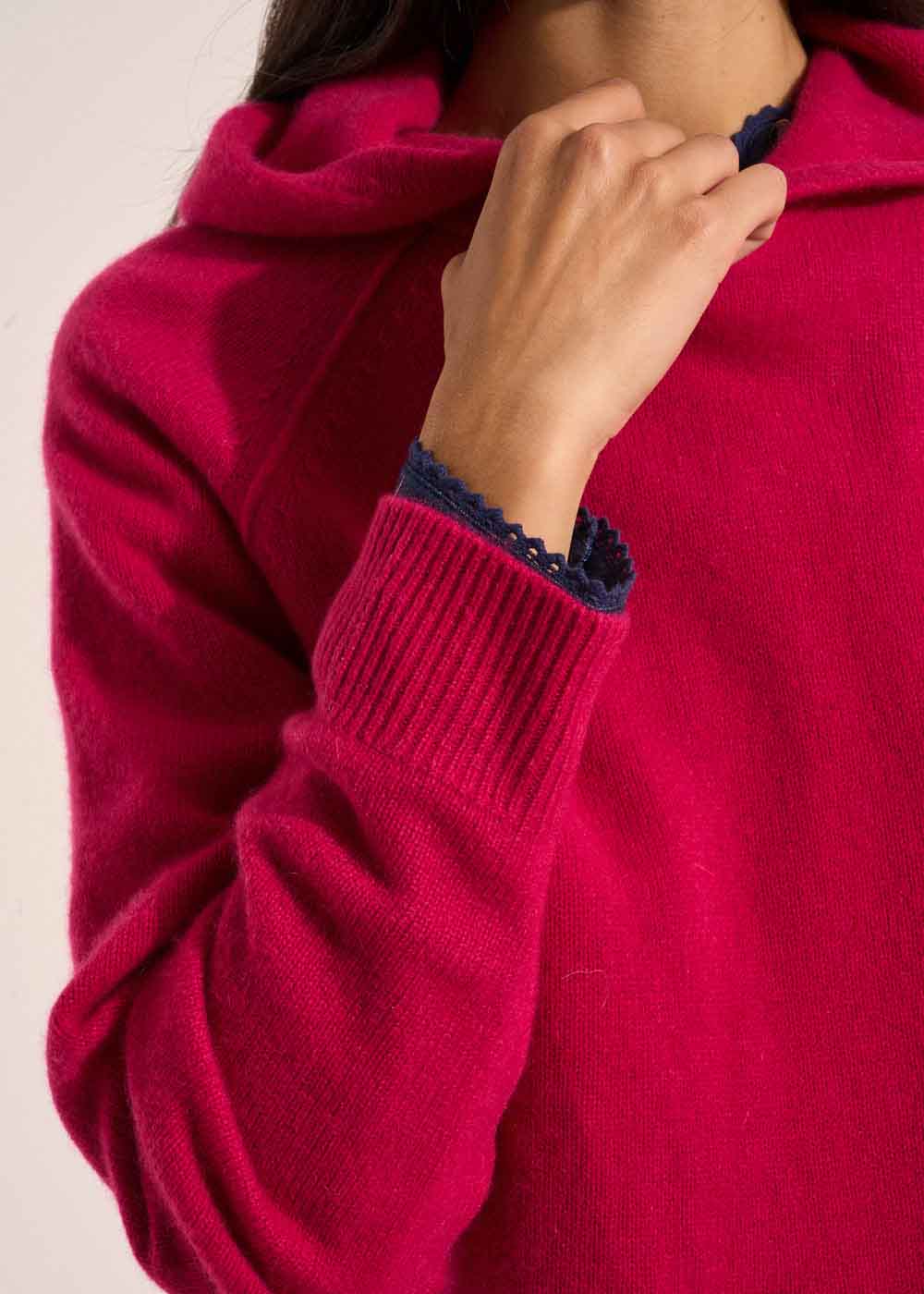 MYBABINOU Hoodie à capuche en cachemire - 2 - Sud Express - Sud Express