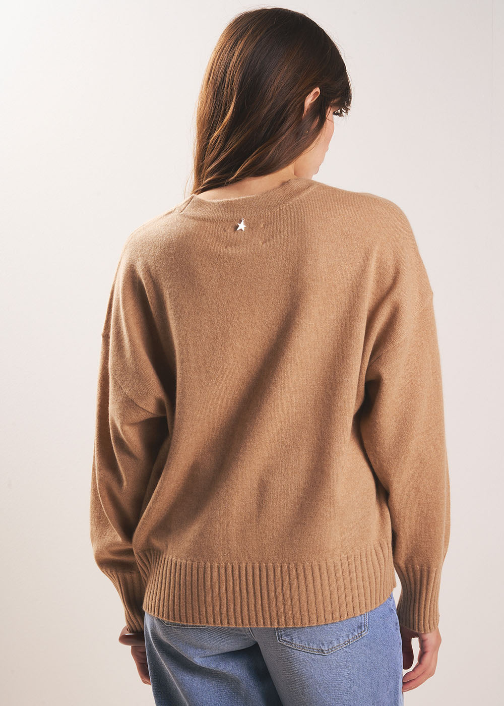 GRAMMAX Gilet ample avec col V en cachemire - 3 - Sud Express - Sud Express