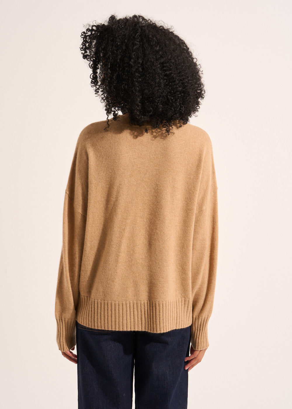 GRAMMAX Gilet ample avec col V en cachemire - 3 - Sud Express - Sud Express