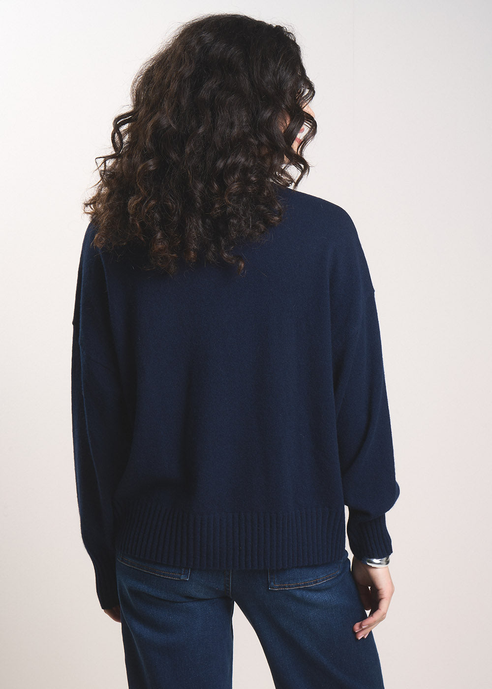 GRAMMAX Gilet ample avec col V en cachemire - 3 - Sud Express - Sud Express