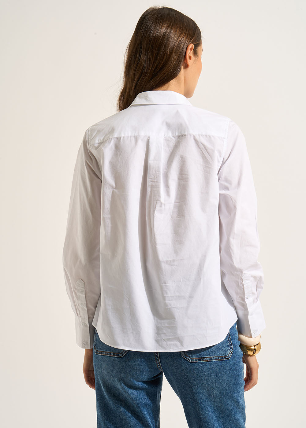 Chemise coupe droite à manches longues - Sud Express - 3 - Sud Express